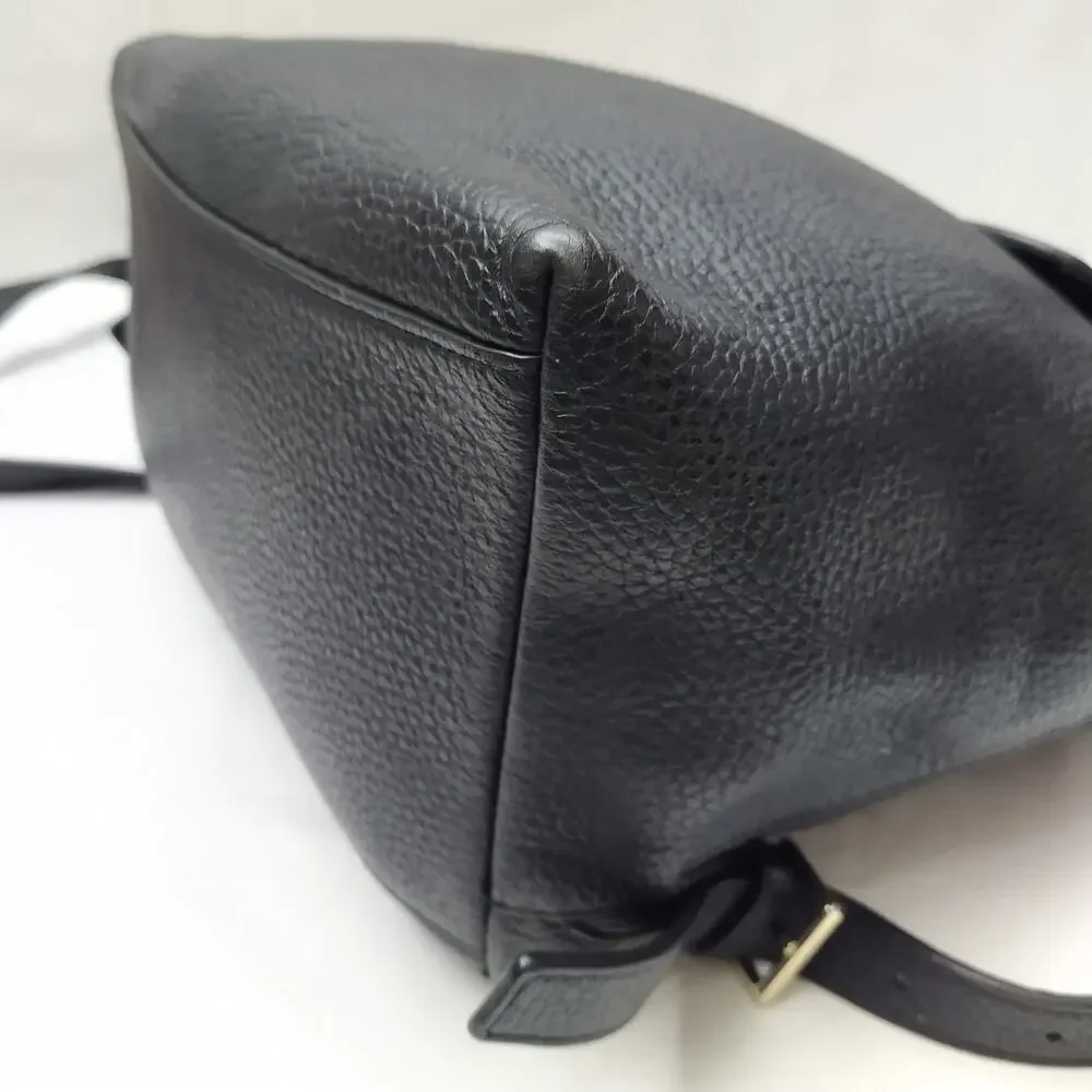 kate spade Black Leather Backpack